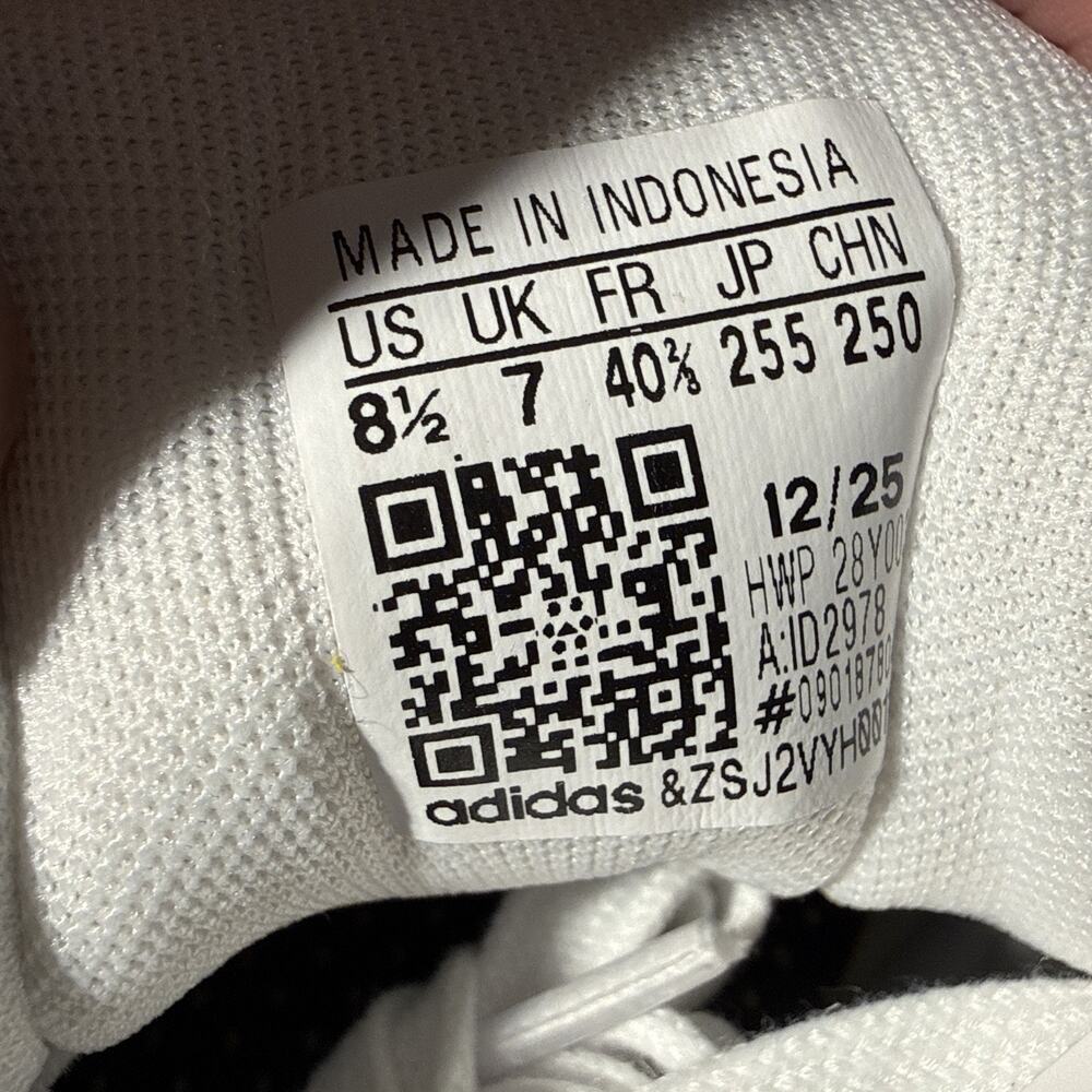 NIB adidas Womens Grand Court 2.0 Shoes Cloud White / Aurora Met Size 8.5 - Picture 8 of 11